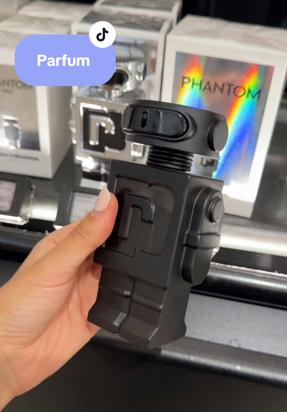 Regardez ce parfum beaucoup trop chou 🥹 @rabanne #rabannebeautylovers #rabanneparfums #phantom #parfum 
