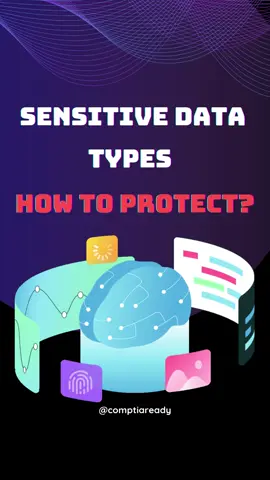 Sensitive Data Types & How to Protect Them Learn the main types of sensitive data—PII, PHI, financial info, intellectual property, and legal documents—and how organizations classify and protect them. Perfect for data security beginners and Security+ prep #comptiaready #Cybersecurity #data #itcareer #techcontent 