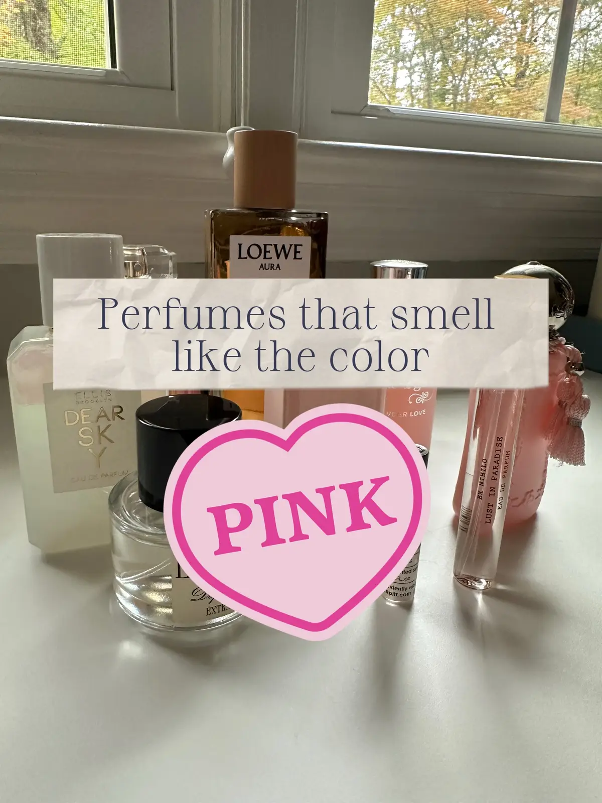 For when you want to smell sweet and bright 🌸🍬🩷 @Juliette has a gun  @L’EPOQUE PARFUMS  @Ellis Brooklyn  @exnihiloparis  @BDK Parfums  @Scent Split  #perfume #perfumetiktok #perfumecollection #perfumereview #pinkperfume 