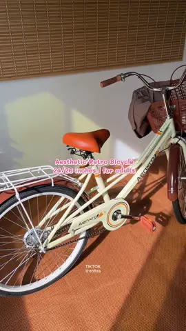 Cantik sangat basikal ni🥹🫶🏻. Vintage style gituu. Boleh la buat healing petang-petang🙈 #basikal #basikaldewasa #bicycle #commutebike #aesthetic #healing 