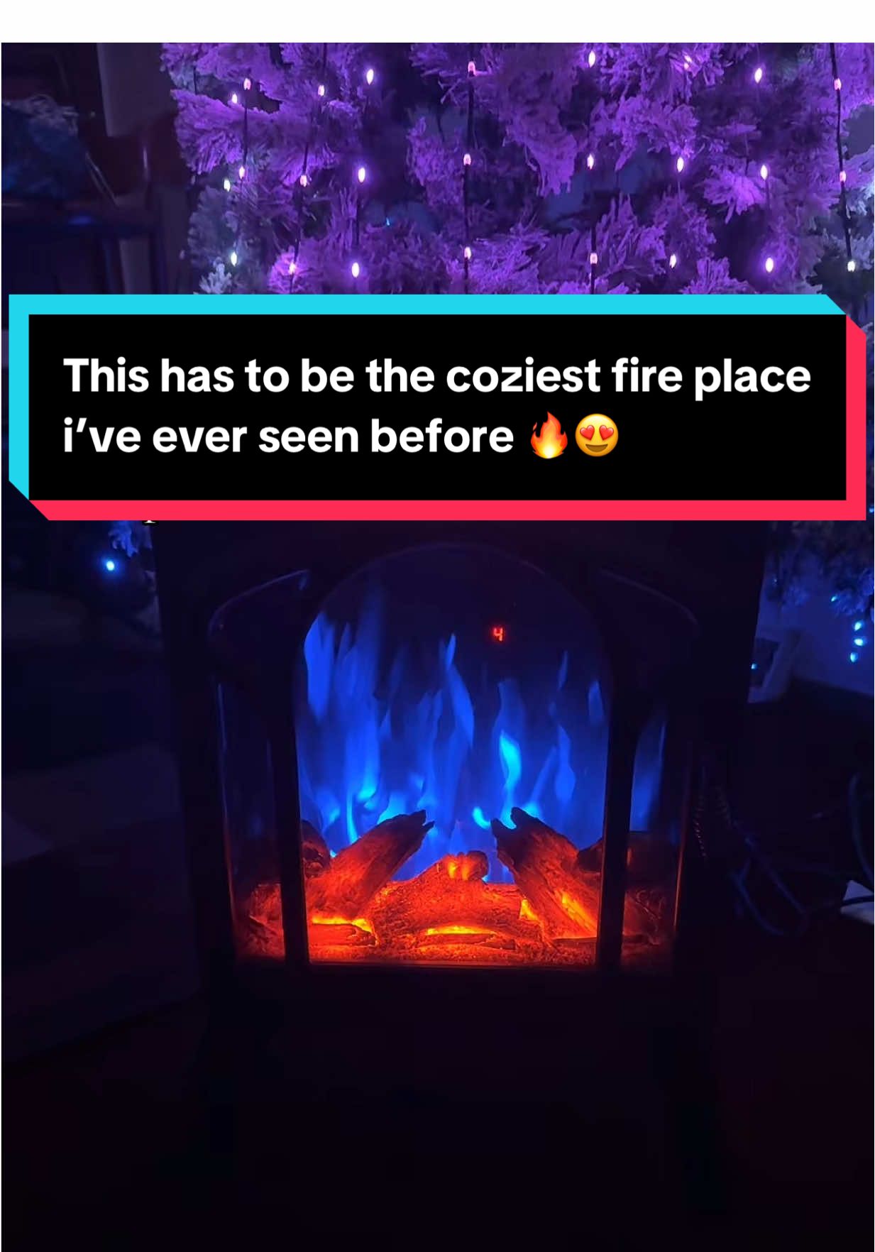 Ahhh this fire place is beautiful & the price is honestly incredible!! Click the link to check it out! 🔥😍 #fireplace #cozy #relaxing #winter #flames 