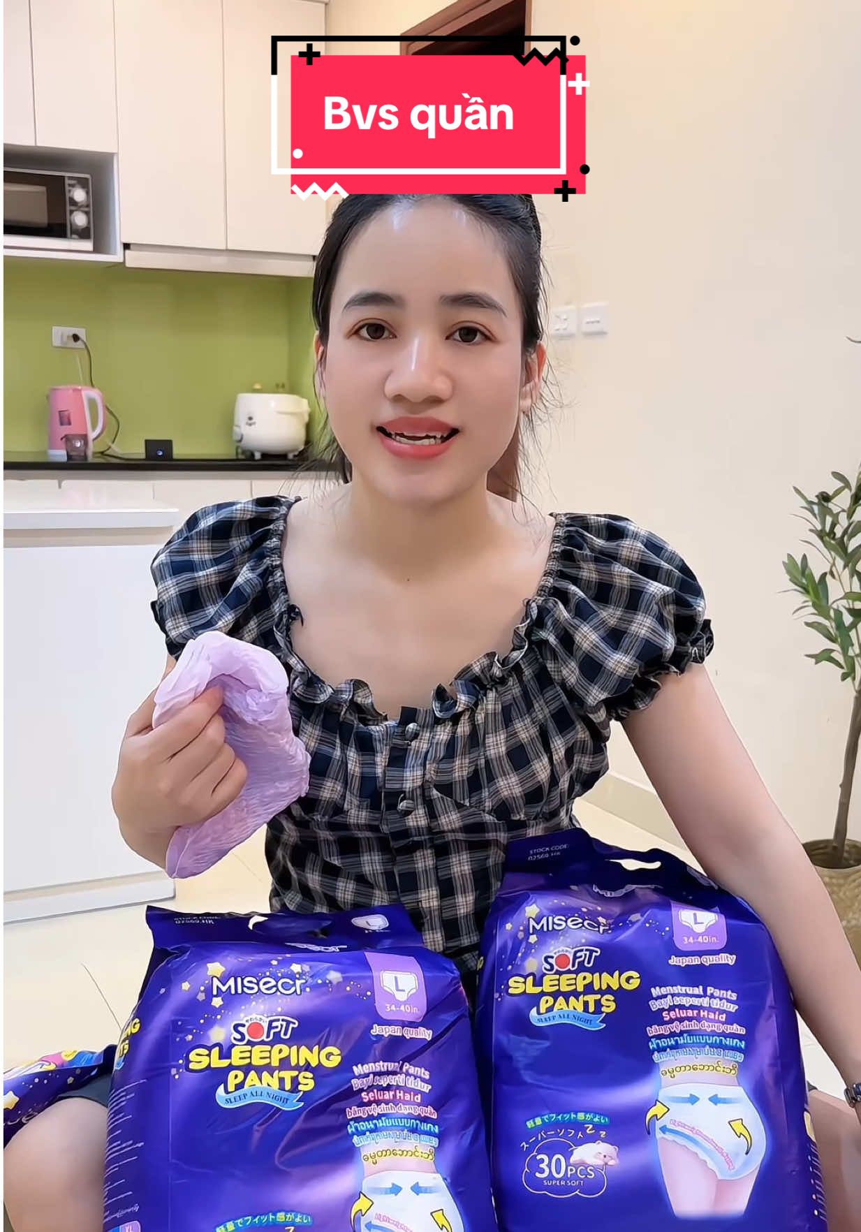 Bvs quần #nhacuaenn #quanbangvesinh #misecr 