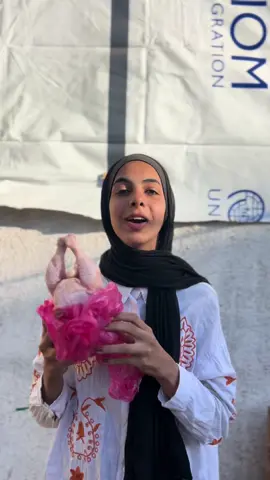 Finally, chicken in Gaza🥹🍉😭link in bi0 Don't forget help🍉 #freepalestine 