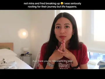 this is from mina’s recent vlog. lowkey sad for my fave online couple that i fully support and i hope people would stop pointing fingers and respect their lives. goodluck on medschool mina and also to fred’s journey in life. :( #minaseals #fredliu #breakup 