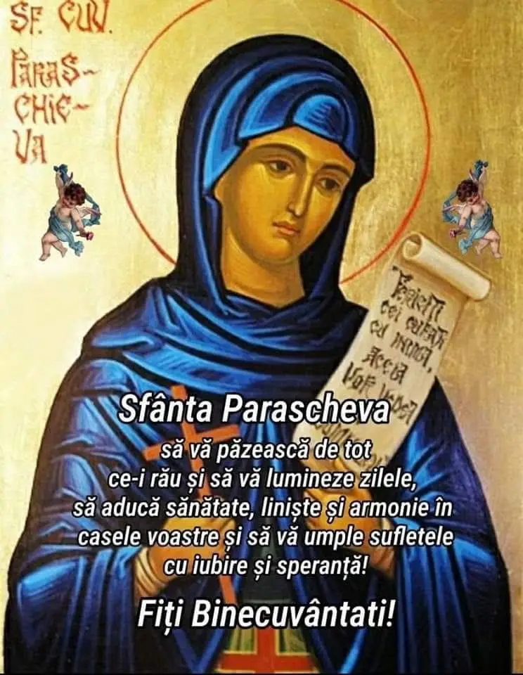 Astăzi, de Sfinta Parascheva, să nu uităm că cea mai mare minune pe care o putem face este să-i urmăm exemplul: să fim mai buni, mai iertători și mai apropiați de cei care suferă, chiar aici, lângă noi.  Sfânta Cuvioasă Parascheva să ne mijlocească tuturor, un an cu pace, sănătate și puterea de a face binele!🙏 #CosminVatafu #VatafuCosmin #neamulromanesc #bloculsuveranistroman #sfantapasacheva 