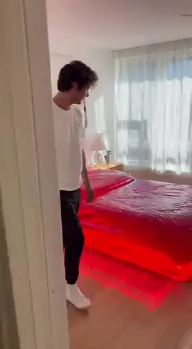 The Jelly Bed Everyone Wants to Try 😍🍓 #JellyBed #SatisfyingVideo #OddlySatisfying #AestheticVibes #DreamRoom