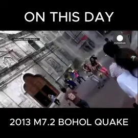 𝙏𝙃𝙍𝙊𝙒𝘽𝘼𝘾𝙆: 𝟐𝟎𝟏𝟑 𝘽𝙊𝙃𝙊𝙇 𝙌𝙐𝘼𝙆𝙀  On October 15, 2013, a powerful 7.2 magnitude earthquake struck Central Visayas, shaking the islands of Bohol, Cebu, and surrounding provinces. The quake, which hit at 8:12 AM, left a trail of destruction, with Bohol bearing the brunt of the impact. More than 200 people lost their lives, and thousands were injured. Over 60,000 homes were damaged or destroyed, along with countless roads and bridges, leaving communities fractured and isolated. Iconic landmarks, including centuries-old churches in Bohol, were reduced to rubble, a poignant symbol of the region's rich heritage and the cost of nature’s fury. Felt as far as Mindanao, the tremor shook people from all walks of life, sparking a collective response of resilience and recovery. This compilation of footage—captured by mobile phones, CCTV cameras, and news outlets—takes us back to that tragic moment in history. It serves as a reminder of the fragility of life and the enduring spirit of those who rose from the rubble. Let us never forget the lives lost, the families affected, and the unyielding strength of the people of Bohol and Cebu. #LindolPH #EarthquakePH #EarthquakeAlert #Bohol #Cebu