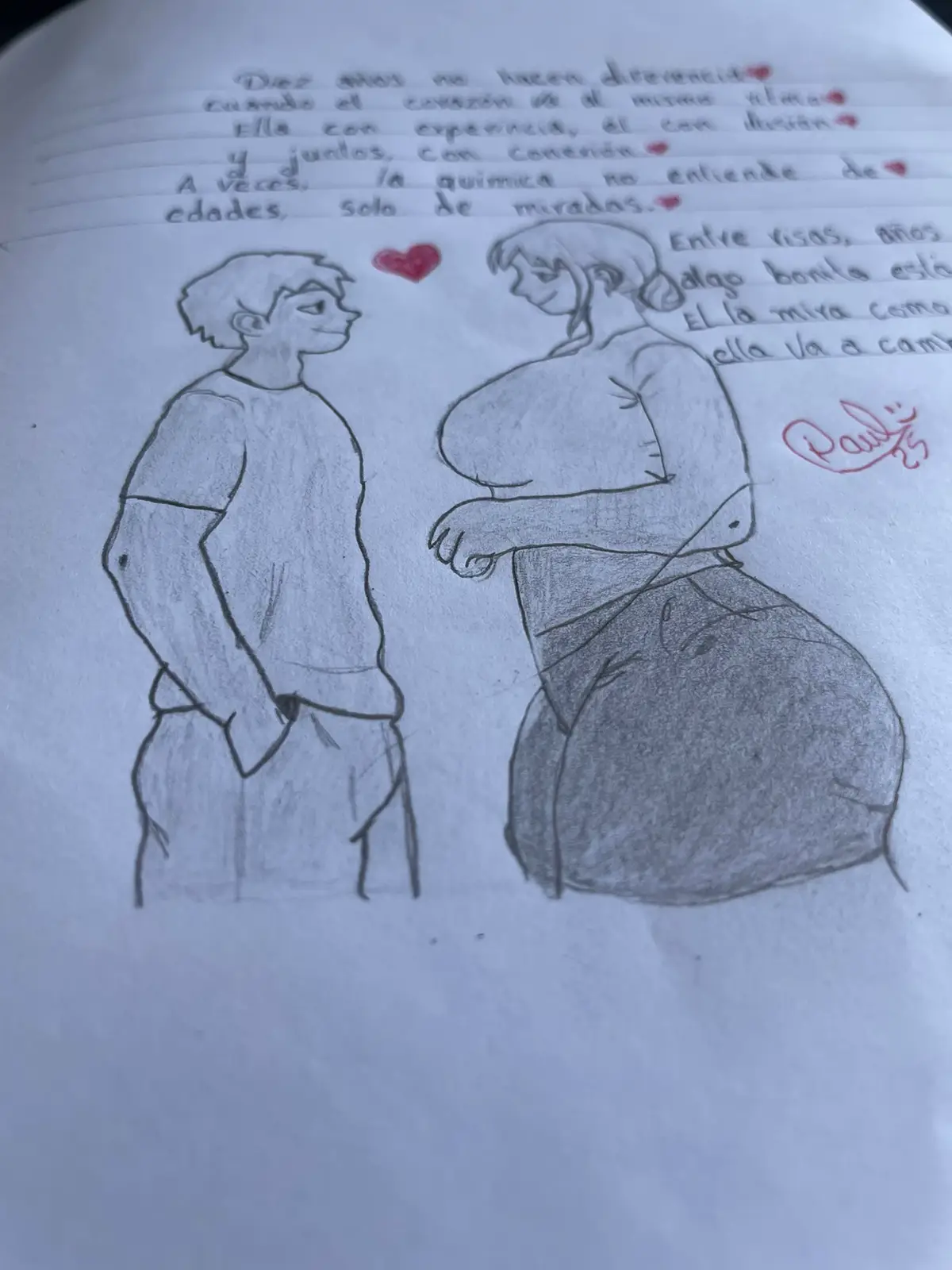 Diez años no hacen diferencia cuando el corazón va al mismo ritmo Ella con experiencia, él con ilusión... y juntos, con conexión A veces, la química no entiende de edades, solo de miradas Entre risas, años y miradas, algo bonito está empezando Él la mira como si ya supiera que ella va a cambiarle la vida🤫😍🥰#paratiiiiiiiiiiiiiiiiiiiiiiiiiiiiiii #foryoupegeシ #frasesaesthetica 