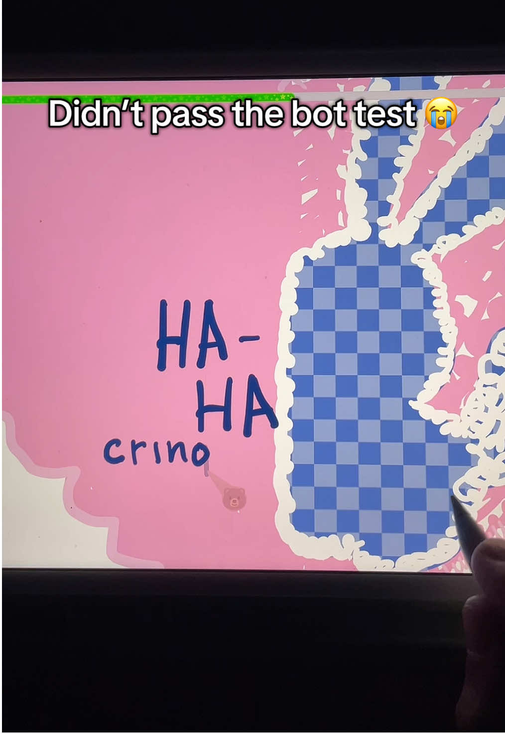 Didn’t pass the bot test 😭 App: Artworkout  #fyp #drawing #usa #multiplayer #painting 