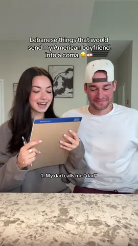 He was SO confused 😭😂 #lebanese 