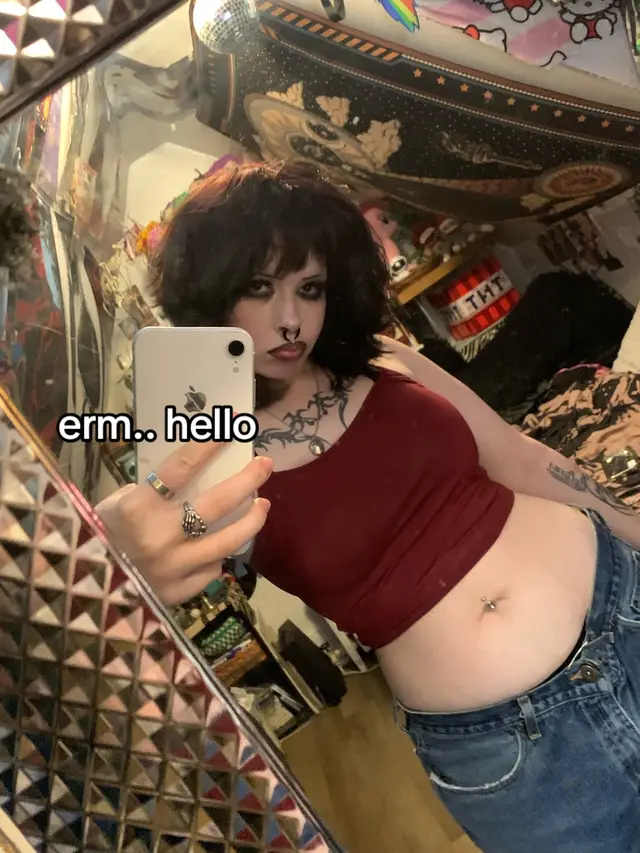 looked fly asf in these had to share #fyp#alt#punk#midsize#xylocorpse 