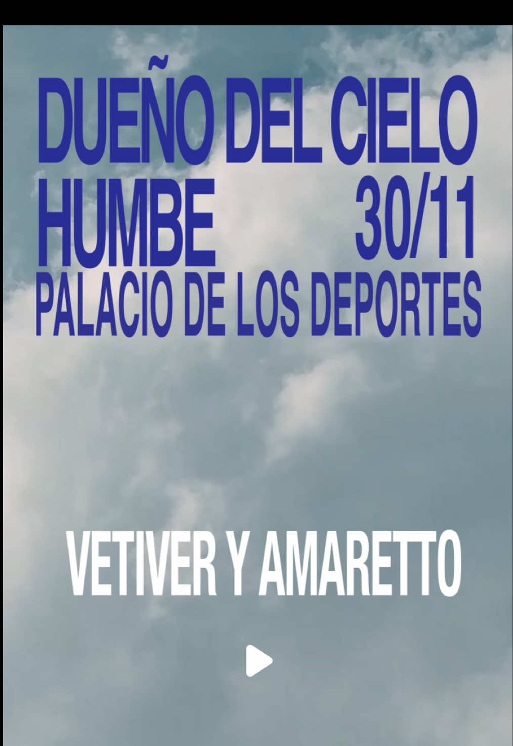 VETIVER Y AMARETTO BY HUMBE  FECHA OFICIAL 16/10/2025 #dueñodelcielo #humbe #vetiveryamaretto  @HUMBE 