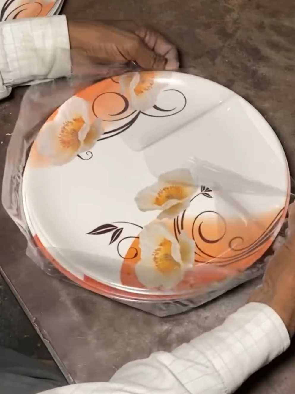 This is How Dinner Plates are Made in factory 