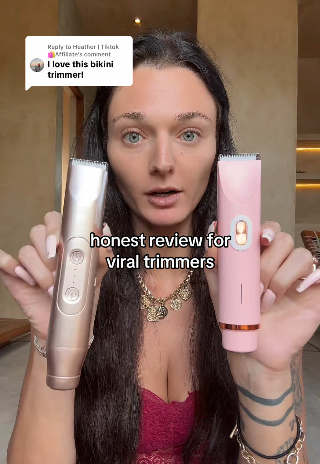 Replying to @Heather | Tiktok 🛍️Affiliate honest viral bikini trimmer review, i tested both and this is the one i recommend ✨ #bikinitrimmer #tiktokshopcreatorpicks #electricshaver #shaving #tiktokshopviral 