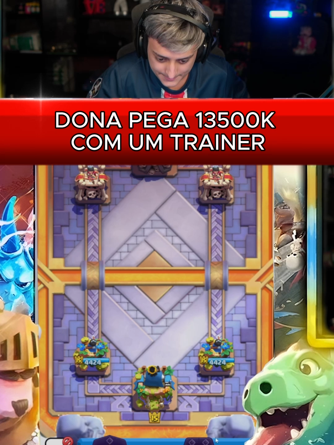 so com treinador #yuri22 #foryou #dona19 #clashroyale