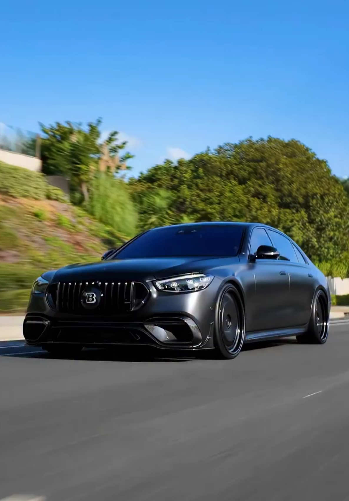 Business Casual 💼 • • • Brabus Mercedes S63 AMG on HRE Wheels (IG 📸 @boden_autohaus) #luxuryspeed #brabus #mercedesbenz #s63 #amg 