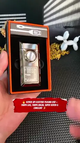 Korek api elektrik plasma USB ini lagi viral! 💥 Nggak perlu isi gas, cukup cas aja dan langsung nyala dengan teknologi double arc plasma yang tahan angin 🌪️ Desain premium, modern, dan cocok buat kado unik. #KorekApiElektrik #KorekPlasma #BarangUnikViral #GadgetKeren #fyp2025 