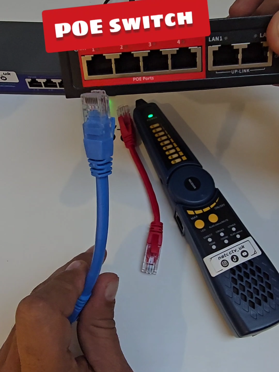 Regarding Power over Ethernet (PoE) switches versus non-PoE switches, it is important to note that PoE switches adhere to IEEE standards, including 802.3af, 802.3at, and 802.3bt, ensuring safe power delivery upon detection of a compatible device. Conversely, non-PoE switches are limited to data transmission, lacking power supply capabilities and necessitating external power sources for connected devices. Cctv tester netcctv uk network 