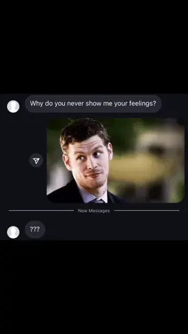 why do you never show me your feelings? #thevampirediaries #klausmikaelson #theoriginals #fyp #tvd 
