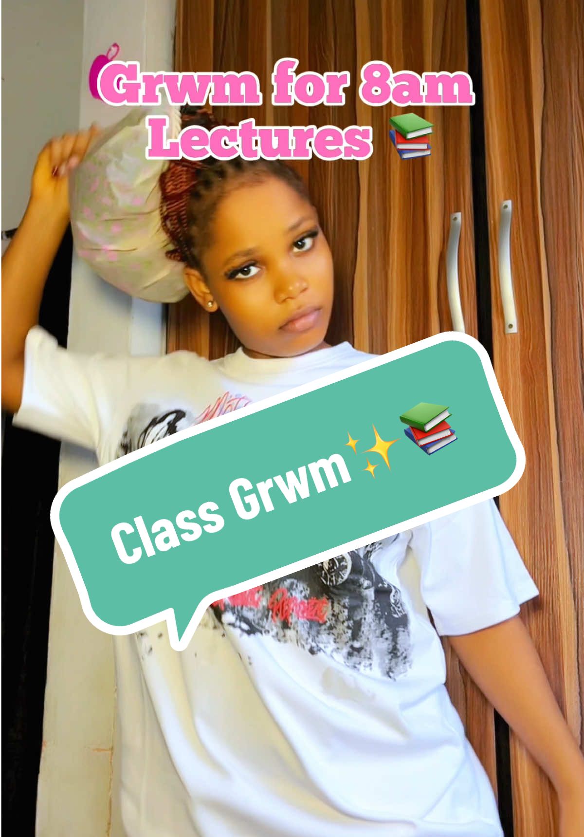 Tuesdays are for white & black 🤍🖤  nothing is funny about 8am classes 😒 Was running late 😭🏃‍♀️😂 #zalins #grwm #livingalonediaries #zalinsinfinalyear #OOTD #school 