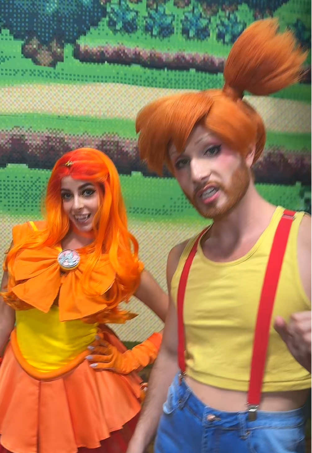 misty and sailor scout charmander 🧡🌙 @bbno$  #bbnopokemon #fyp #pokemon #misty #charmander 