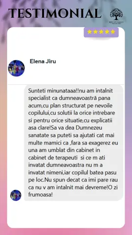 Feedback de la părinți care au lucrat cu Monica Zinca în programul START 🧸💬 Aflați cum au evoluat copiii lor la limbaj și comunicare prin terapie structurată și cursuri pas cu pas. 🌿 👉 Și tu poți trăi asta, în programul START — link în comentarii. 💫 #LunaImplicariiTatalui #MonicaZinca #RiseUpFamily #FeedbackParinti #Limbaj #Terapie #CursuriStart #DezvoltareCopii #ProgramStart