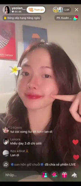 up cho các bác hụt live nè😗  #YEOLAN 