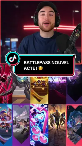LE BATTLEPASS COMPLET DISPO ! Ça te dit d’en avoir 1 au nouvel acte ? 😏 #GamingOnTikTok #Valorant 