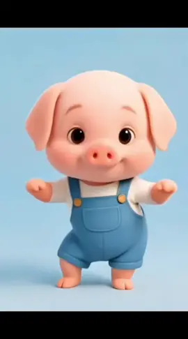 Cute Piglet Motor dance @Kids Mingle #kidscartoon #songforkids #cartoon #tiktokkids #cartoonkids 