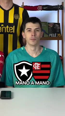 MANO A MANO: BOTAFOGO x FLAMENGO | #futebol #futebolbrasileiro #botafogo #fogo #flamengo #crf #tiktokesportes 