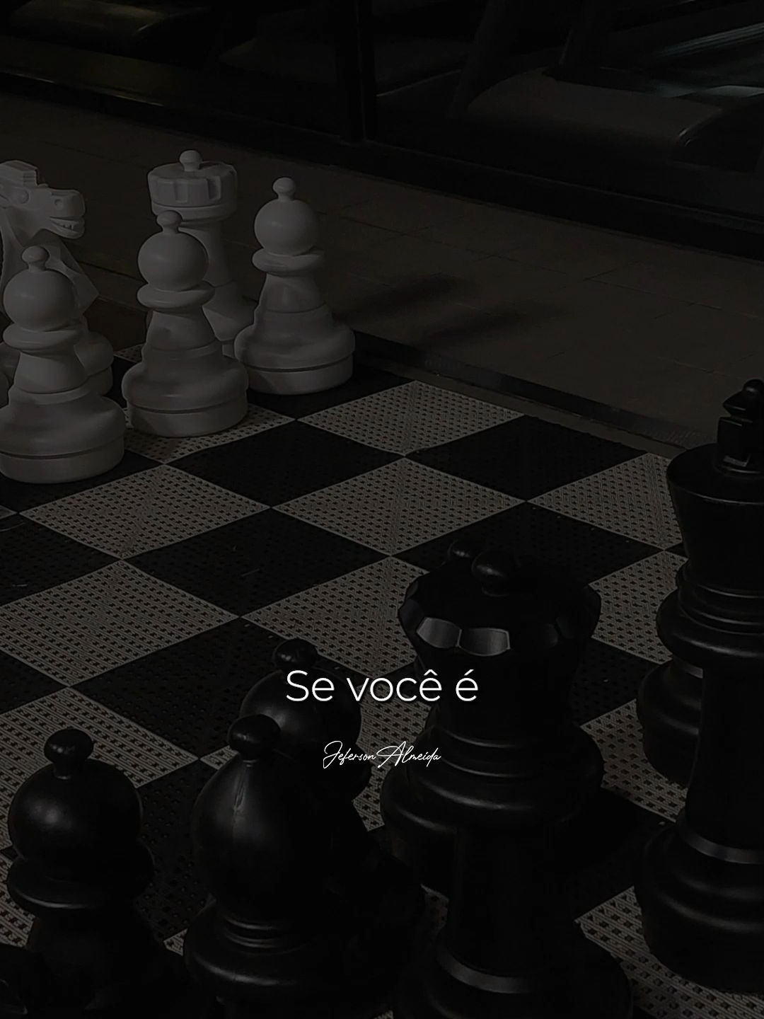 É sobre isso.