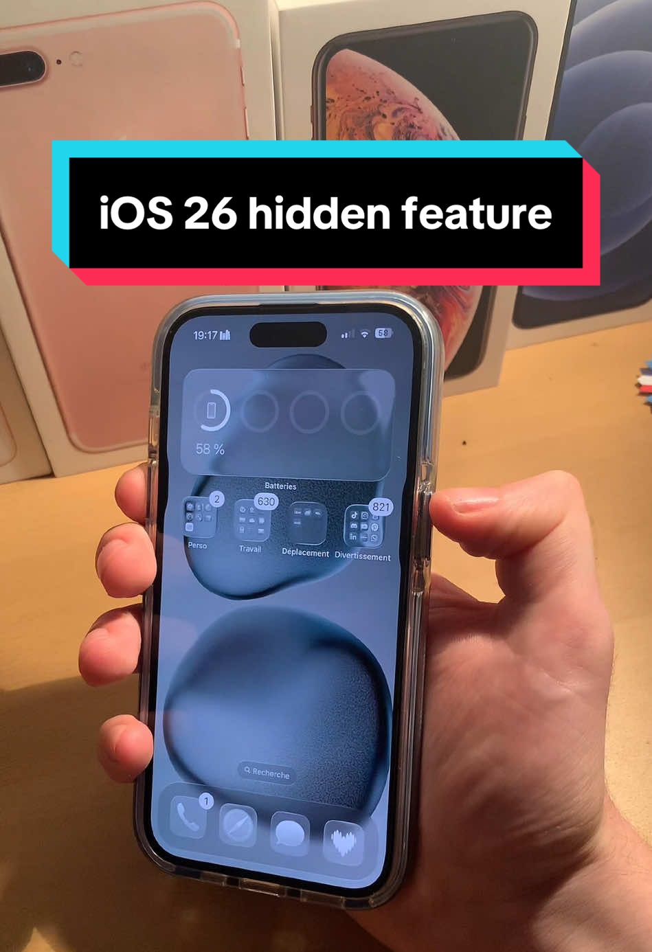 Only available above iPhone 14 #iphonetrick #ios26 #apple #techtok #iphone15 