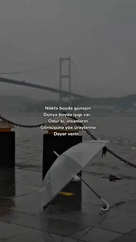𝙰𝚡𝚝𝚊𝚛𝚍ığı𝚗ı𝚣 𝚜ə𝚑𝚒𝚏ə Nöktǝ boyda günəşin Dünya boyda işıgı var.. Odur ki, insanların Görnüşünə yox ürəylərinə Dəyər verin...