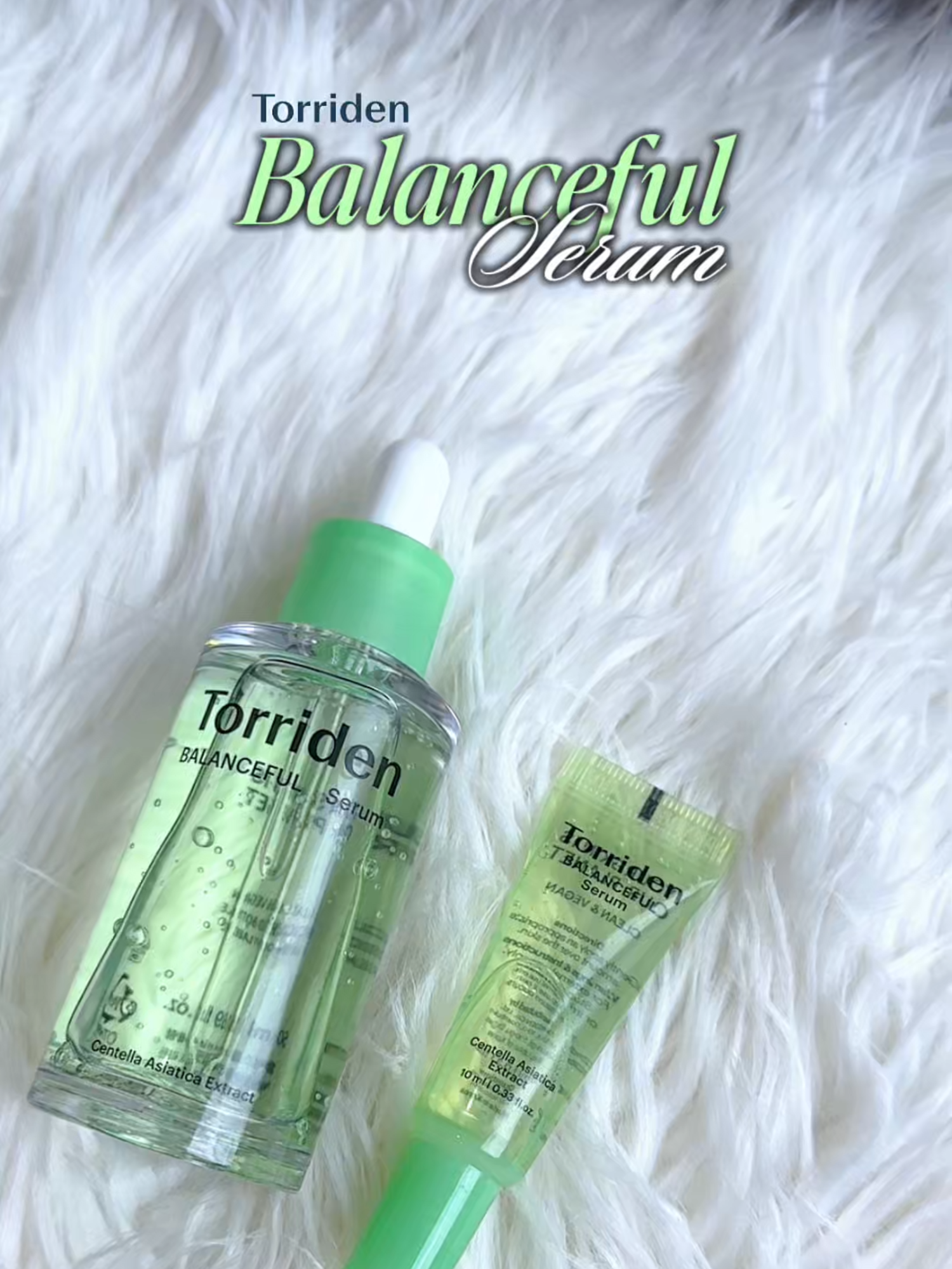 breakouts tried to start drama but my serum said not today bestie 💅💚 #Torriden #TorridenMy #koreanskincare #fyppppppppppppppppppppppp #serum