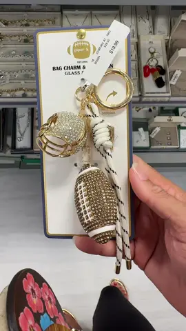 Cutest football bag charm at @TJ Maxx #football #bagcharm #fyp #foryoupage #tjmaxx 