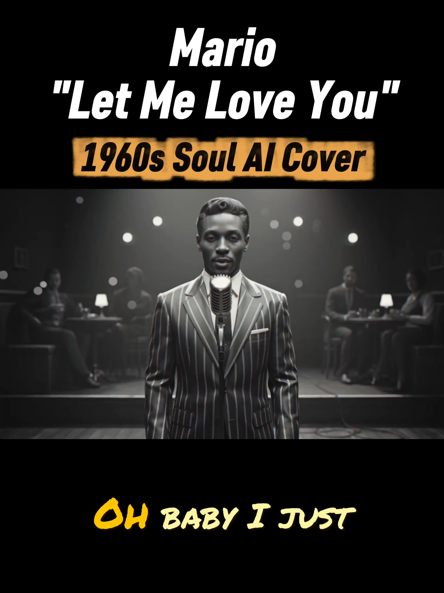 ✨ Get ready to be captivated by a heartfelt signal from an alternate timeline, where soulful ballads hit deep! 🎶 Our incredible artists take Mario - Let Me Love You (1960s Soul AI Cover) and transform it into a smooth, irresistible serenade. Experience a captivating blend of pure emotion and groovy rhythms, transporting you to a bygone era where every beat tells a tender tale of unwavering affection and devotion. This is a truly unique re-imagination that will have you feeling every note deep in your soul! ❤️🎤 🧠 Full credit to the original artist who created this masterpiece.  We’re just helping the signal reach new listeners.  🎧 Hear it in full here 👇 📺 YouTube: Rap & R&B Reimagined https://www.youtube.com/watch?v=8-U8gNbWvpk Hashtags:  #LetMeLoveYou #Mario #60s #AICover #MusicParody #RetroVibes #AlternateHistory #VintageSoul #LoveSong #ClassicRemix #Nostalgia #ai #fyp #DigitalDelusions #MusicDiscovery #SoulfulSound #Soul