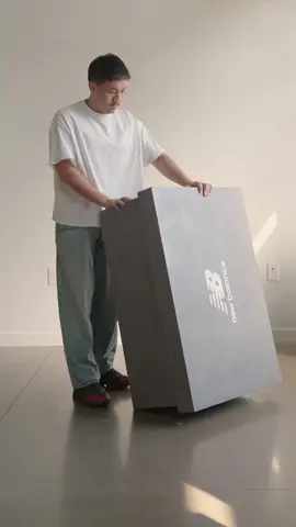 More than just sneakers. I've teamed up with @footlocker and @New Balance to create this storage box with a built in mirror. A nod to the iconic New Balance shoebox and M1000's. Secure your pair exclusively at Foot Locker. #ad 