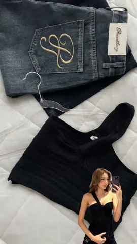 เสื้อเกาะอกคล้องคอผ้าไหมพรม @papitchaya.thana@papitchaya.thana #promthong 