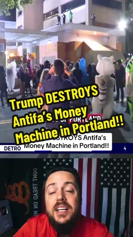 Trump DESTROYS Antifa’s Money Machine in Portland!! #Antifa #Portland #Trump #GeorgeSoros #maga 