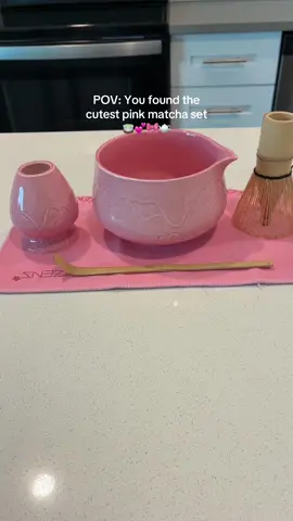 The cutest pink 5 piece matcha set!! @zens lifestyle matcha #matcha #matchaset #matchakit #pinkmatchaset #matchagirl #matchaessentials #shopmatcha 