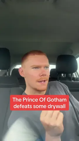 The Prince Of Gotham defeats some drywall #richlifestyle #oldmoney 