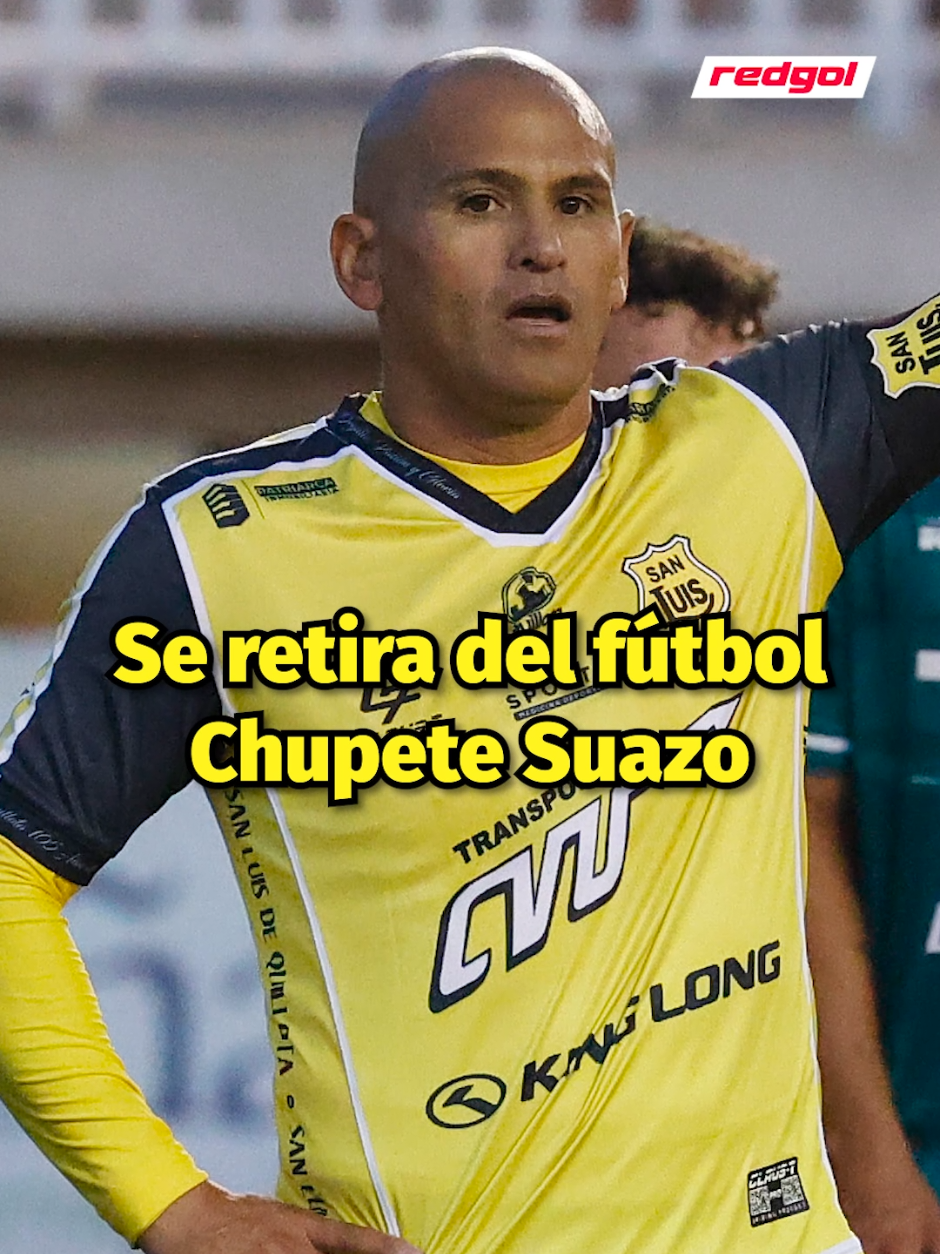 Humberto Suazo, el hombre venido del planeta gol, le puso fecha a su retiro del fútbol. Volvió de una fea lesión y avisó que cuelga las botas la próxima semana. Con 44 años, se nos va uno que nos hizo muy feliz.  #chupetesuazo #sanluis #suazo 