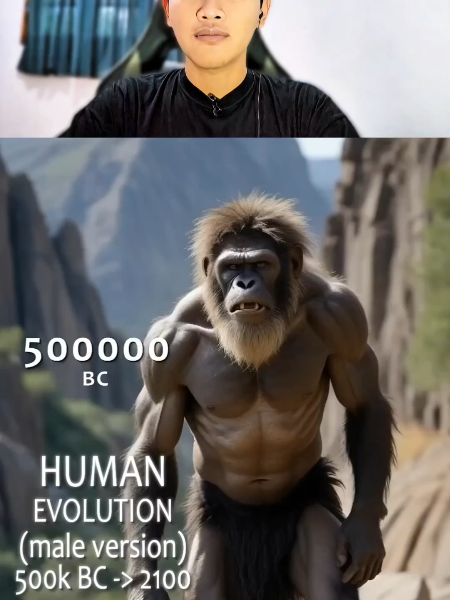 Inilah Evolusi Manusia Dari Zaman Purba Hingga Modern #purba #fypage 
