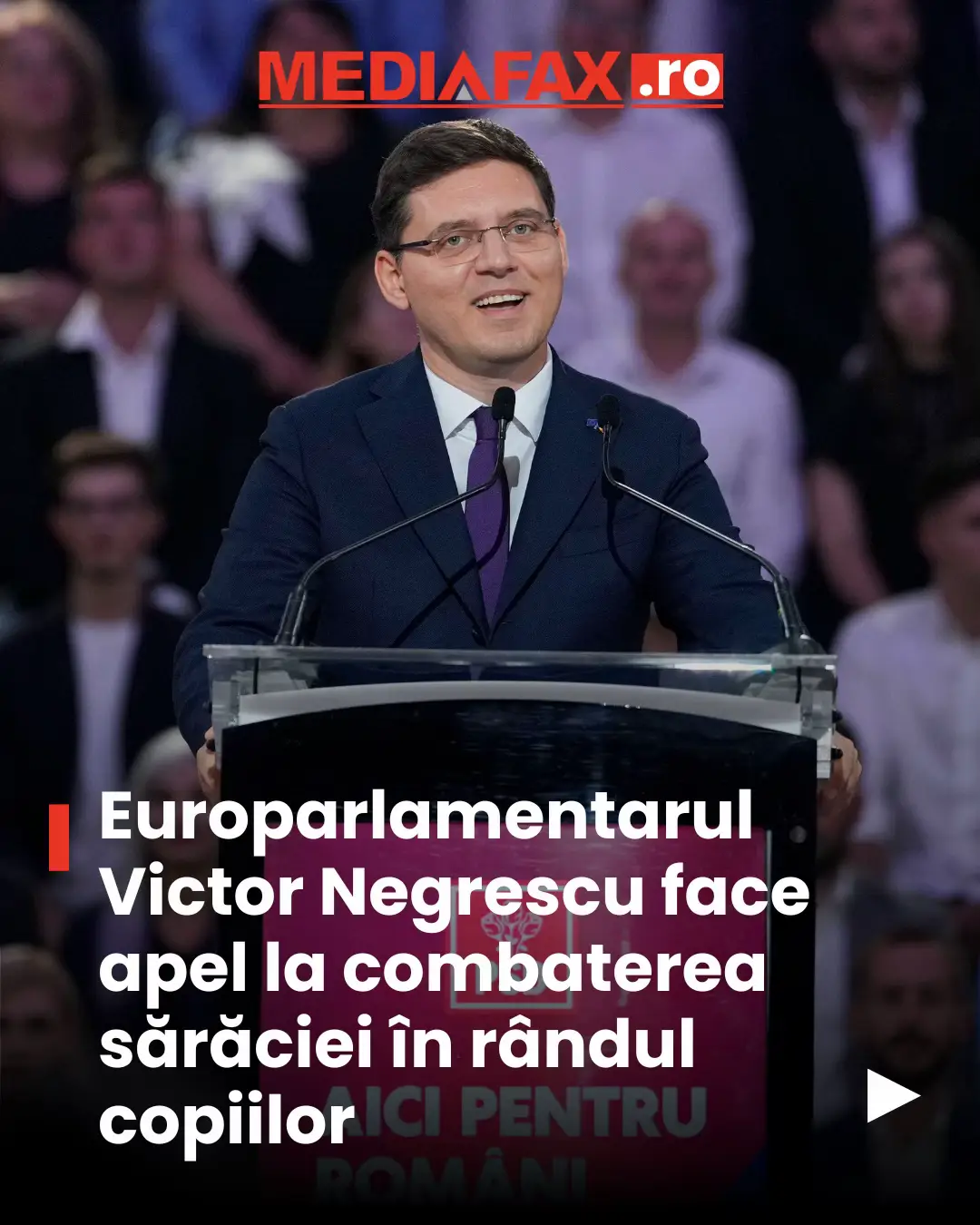 Europarlamentarul PSD, Victor Negrescu şi-a anunţat sprijinul faţă de realizarea de investiţii în investiţii urgente în educaţie, sănătate şi tineret, menţionând că sărăcia afectează aproape un sfert din copii din Uniunea Europeană. #psd #saracie #ue #stirilezilei #mediafax