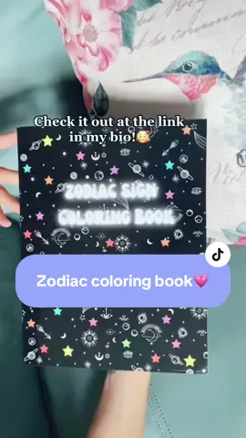 Coloring will always be my favorite way to be present, ground, and release stress ❤️ You can find this coloring book and blank journals  at the link in my bio ✨💗 #adultcoloringbook #astrologyvibes #zodiacsignsaesthetic #astrologylovers 