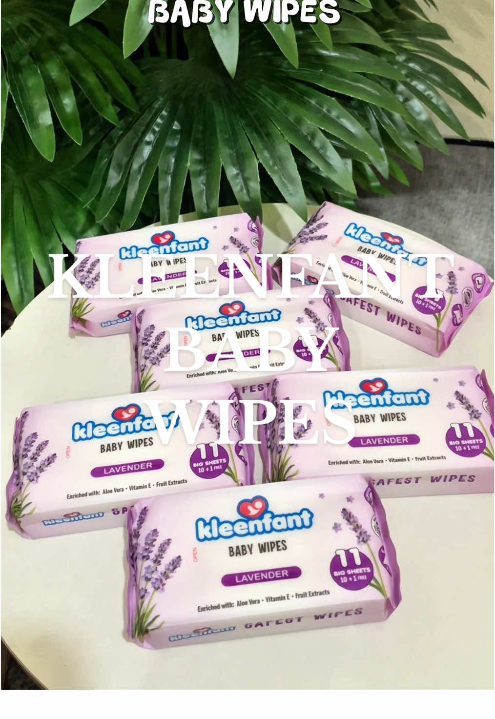 Kleenfant baby wipes (lavender scent) ang bangooo nya 😍 #babywipes #kleenfantbabywipes #kleenfantwipes #wipes #miniwipes 