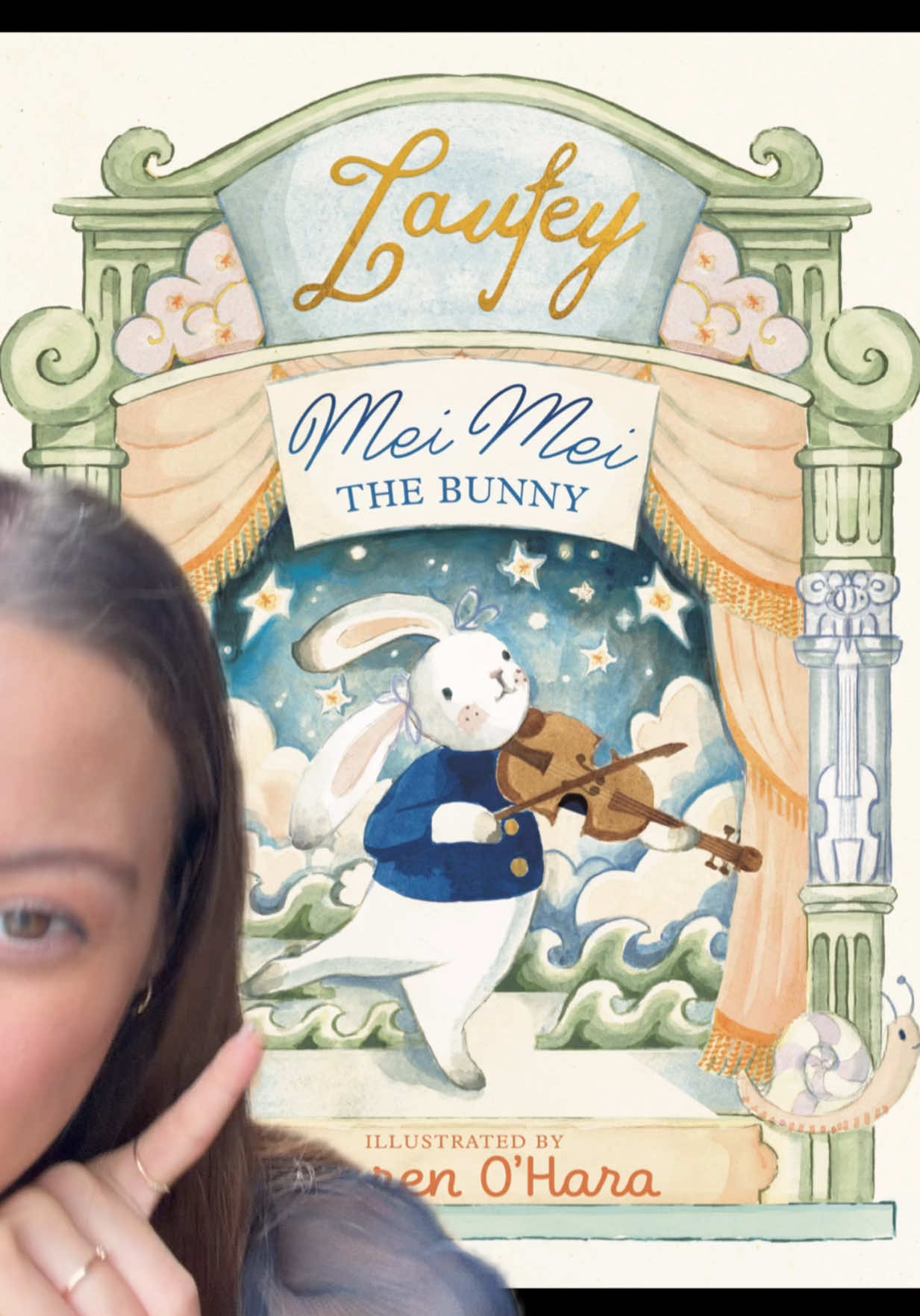 I’m so excited to announce my very first book, Mei Mei The Bunny, set for release on April 21st, 2026 with Penguin Random House, available for pre-order now 🐇🎻 The story of a little bunny who dreams of making the world happy with her music! Mei Mei has been a part of my life over the last few years and opening up the world around her has been the most beautiful exploration! 💞 Massive thank you to Lauren O’hara, the brilliant illustrator 🤍  More Mei Mei’s dropped online today too!!  @Mei Mei the Bunny 
