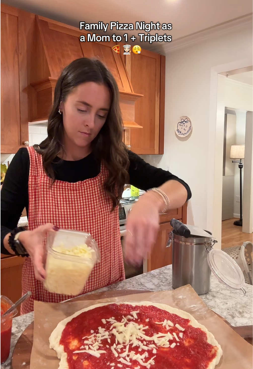 Raising little chefs 🫶🏻 #pizza #pizzanight #familynight #FamilyFun #fyp 