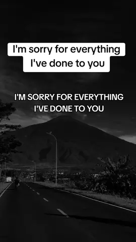 I'm sorry for everything I've done to you... #realinspiration #foryou #fypシ #viral 