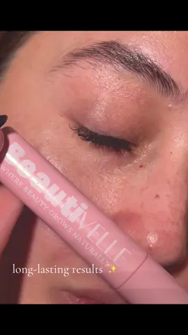 I was blessed with long lashes but not thickness. I am actually surprised how fast this worked!  should I make a 30 day video? 👀 @Beautivelle  #lashserum #microinfluencer #lashextensions #smallcontentcreators #fyp 